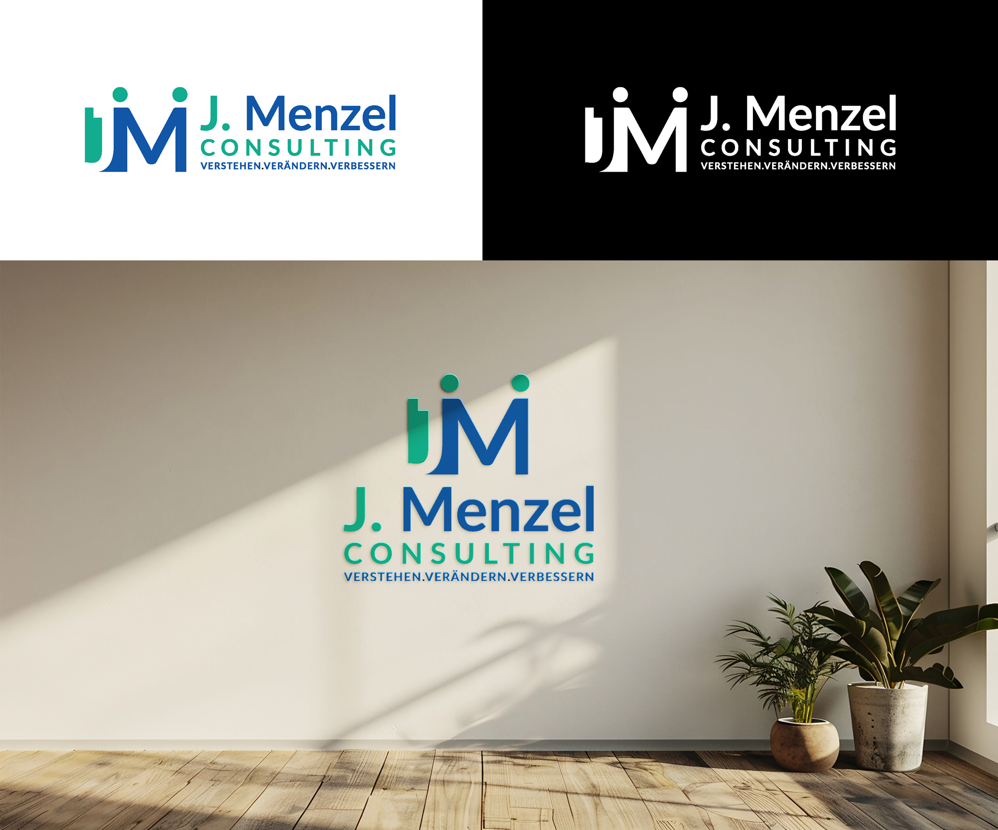Logo Design by RA-bica for J. Menzel Consulting | Design #34597441