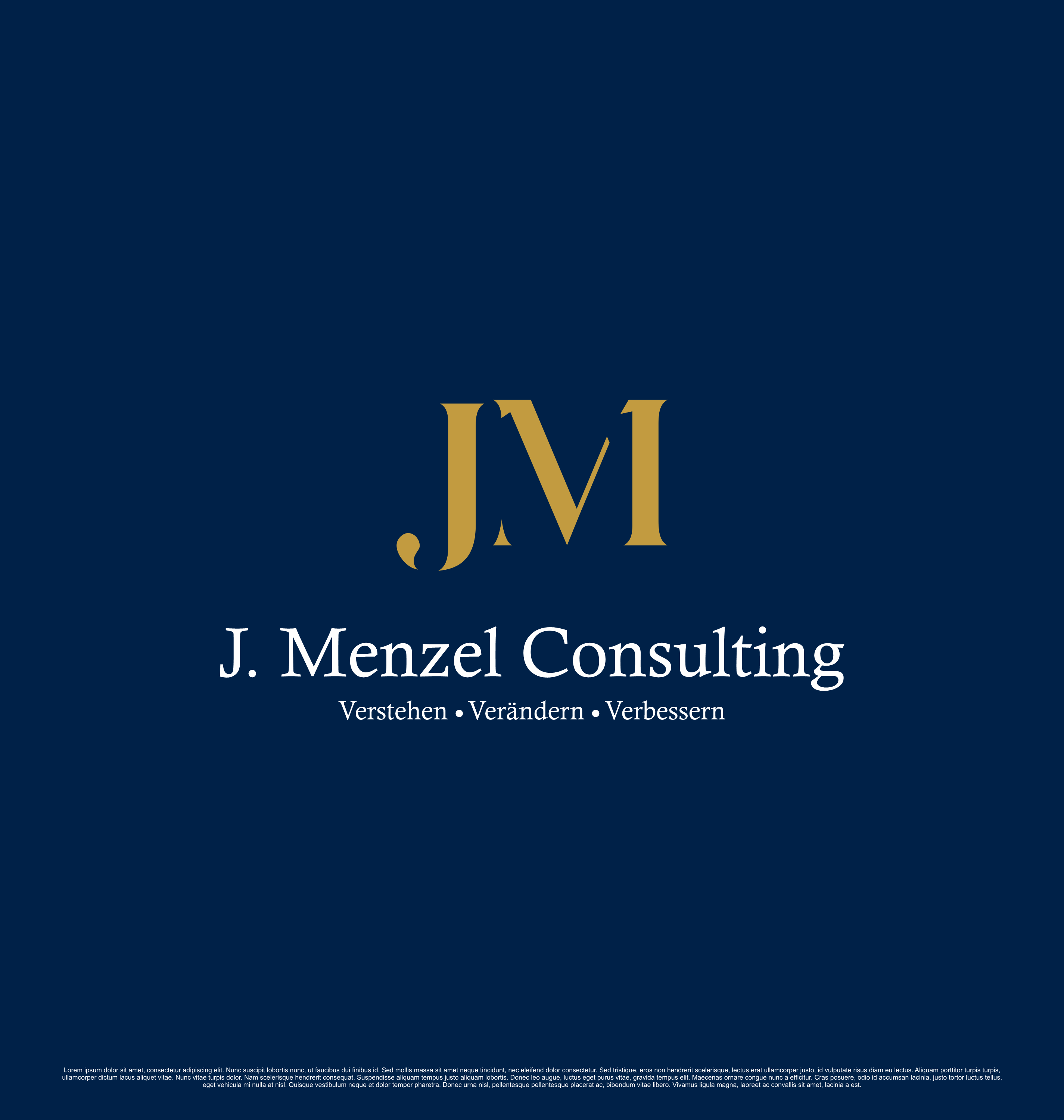 Logo Design by saesean for J. Menzel Consulting | Design #34601689