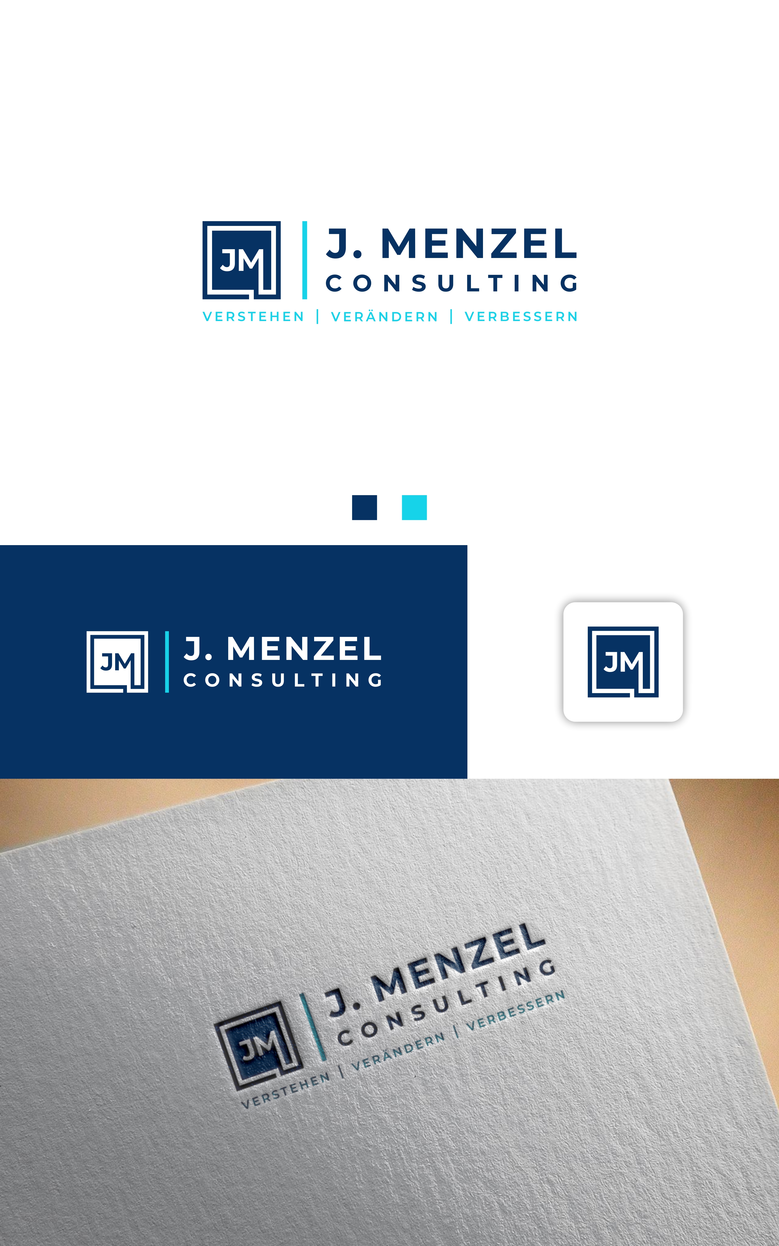 Logo Design by Dell_a.Design for J. Menzel Consulting | Design #34594817