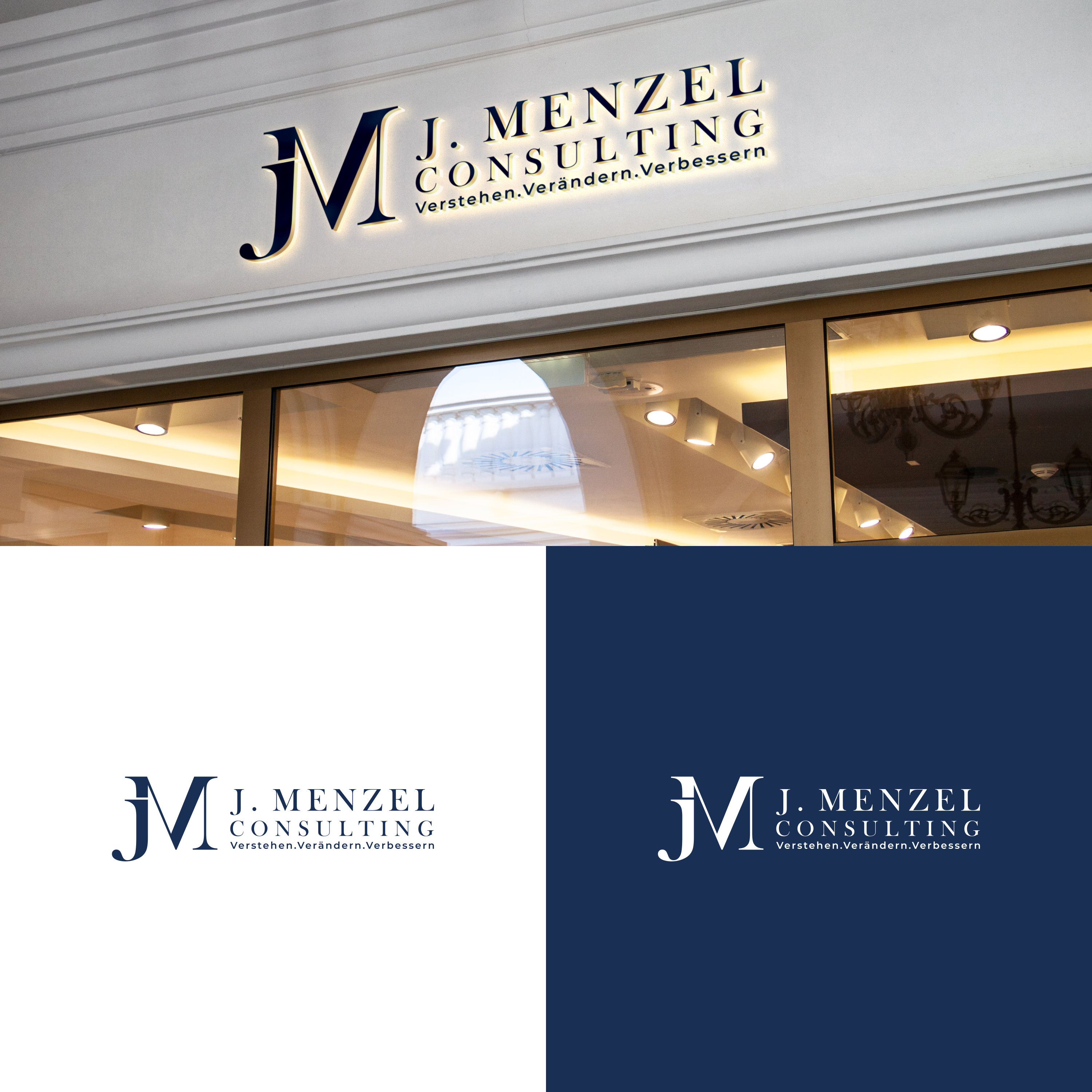 Logo Design by syad666 for J. Menzel Consulting | Design #34600525