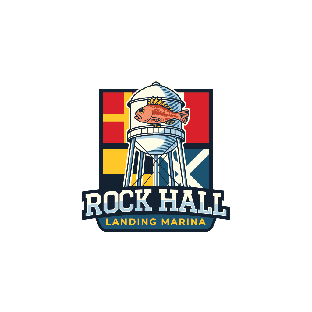 Logo-Design von Jerwin Intac für Rock Hall Landing Marina, LLC | Design #34597263