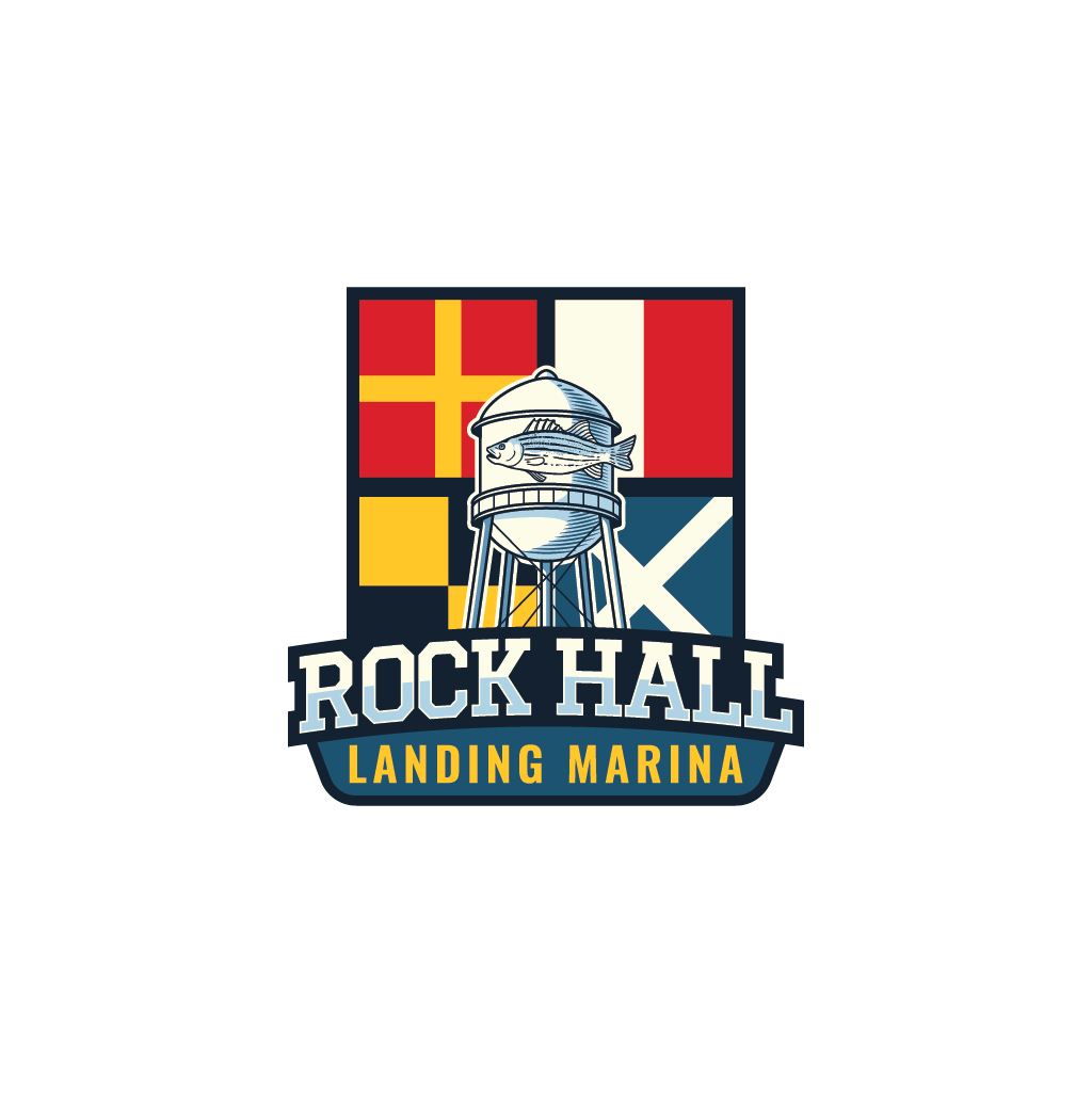Logo Design by Jerwin Intac for Rock Hall Landing Marina, LLC | Design #34621075