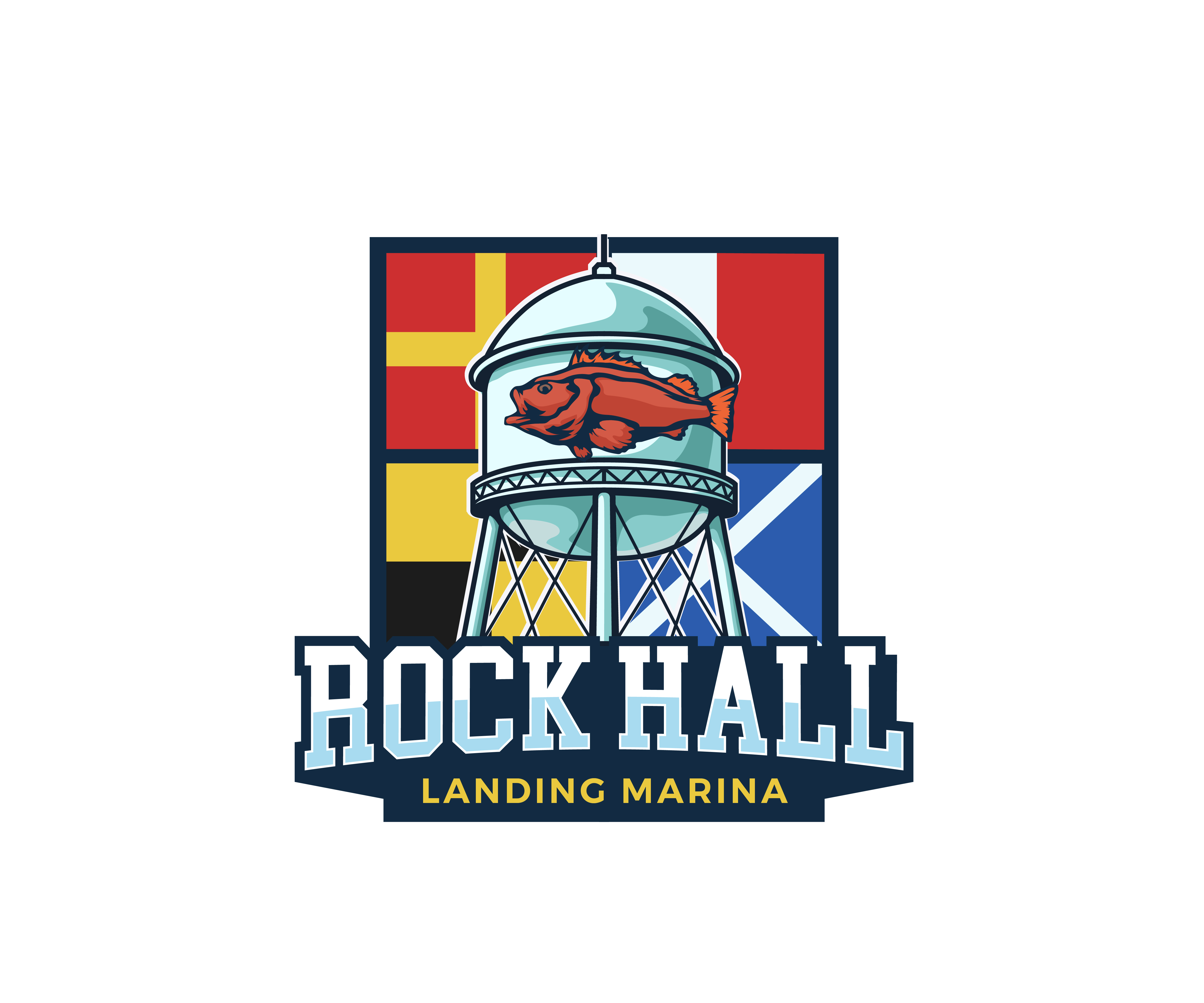Logo Design by James J. for Rock Hall Landing Marina, LLC | Design #34602108
