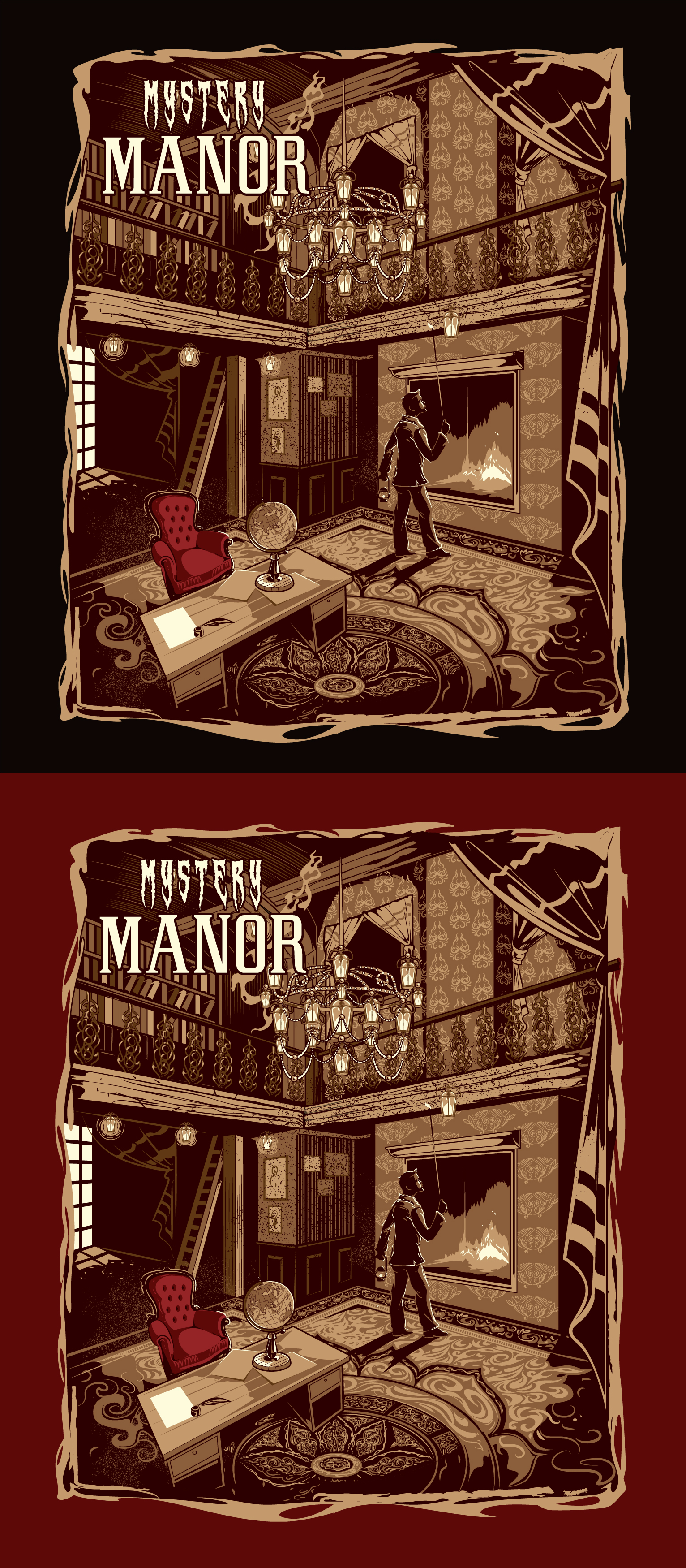 T-shirt Design by ally designs for Trapped Escape Game | Design #34677273