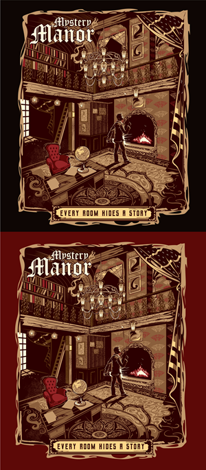 T-shirt Design by ally designs for Trapped Escape Game | Design: #34698911