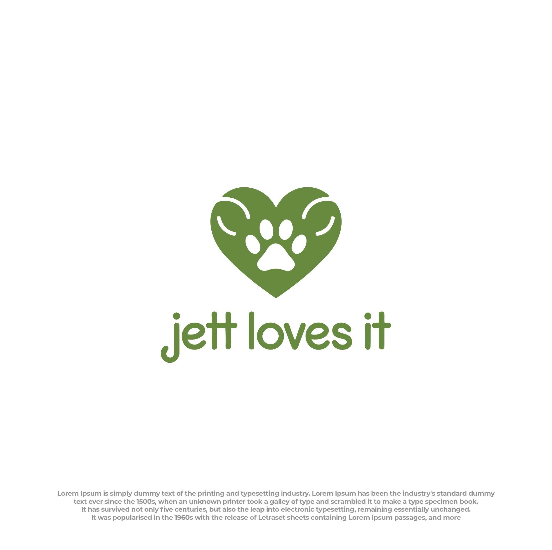 Logo-Design von Ura Designs für Jett Loves It | Design #34634192