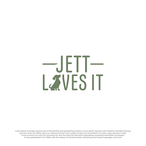 Logo-Design von Ura Designs für Jett Loves It | Design: #34634193