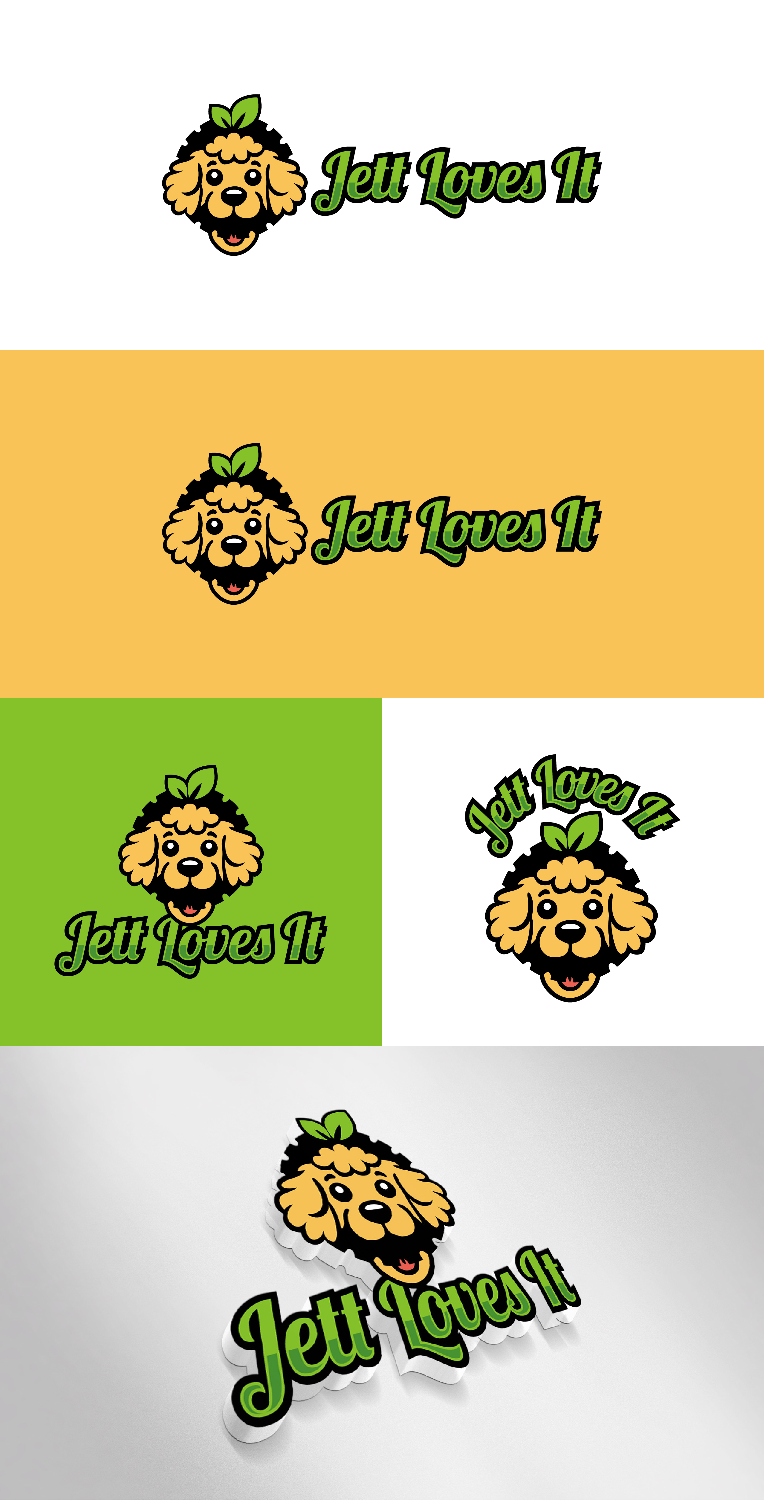 Logo Design by StunnerDesignz for Jett Loves It | Design #34594927
