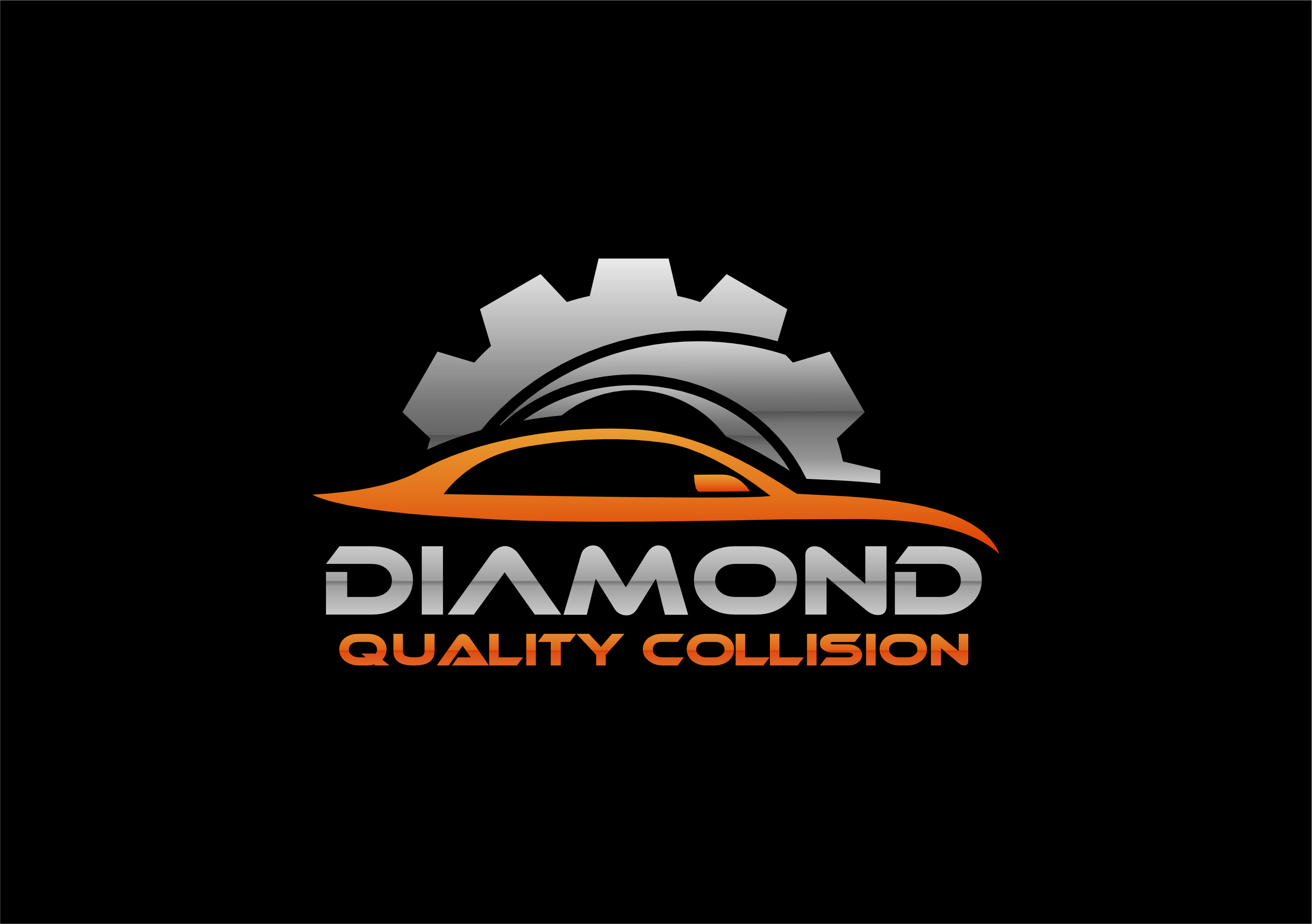 Logo Design by Jose Loaiza for Diamond Quality Collision | Design #34599658