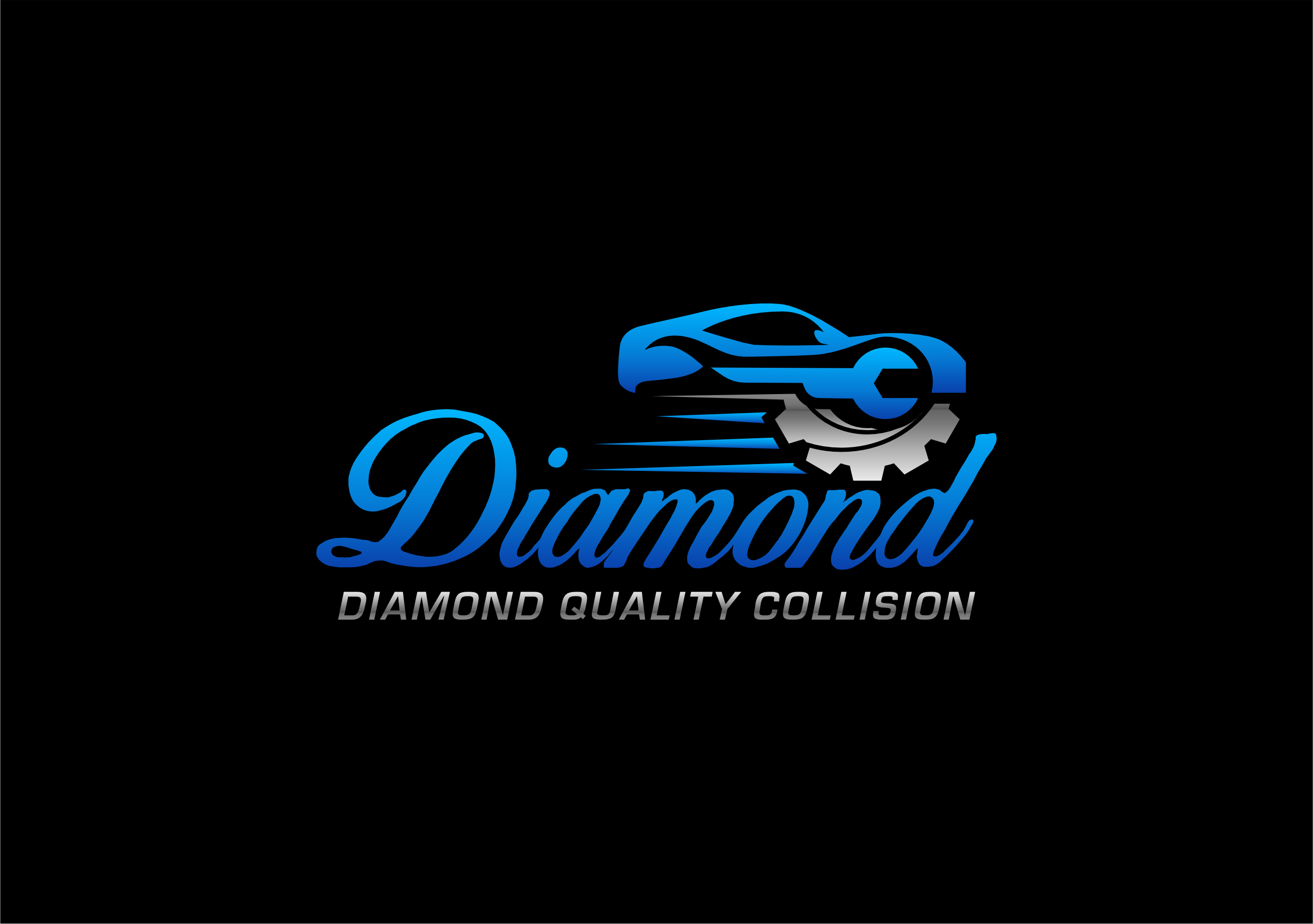 Logo Design by Jose Loaiza for Diamond Quality Collision | Design #34599817