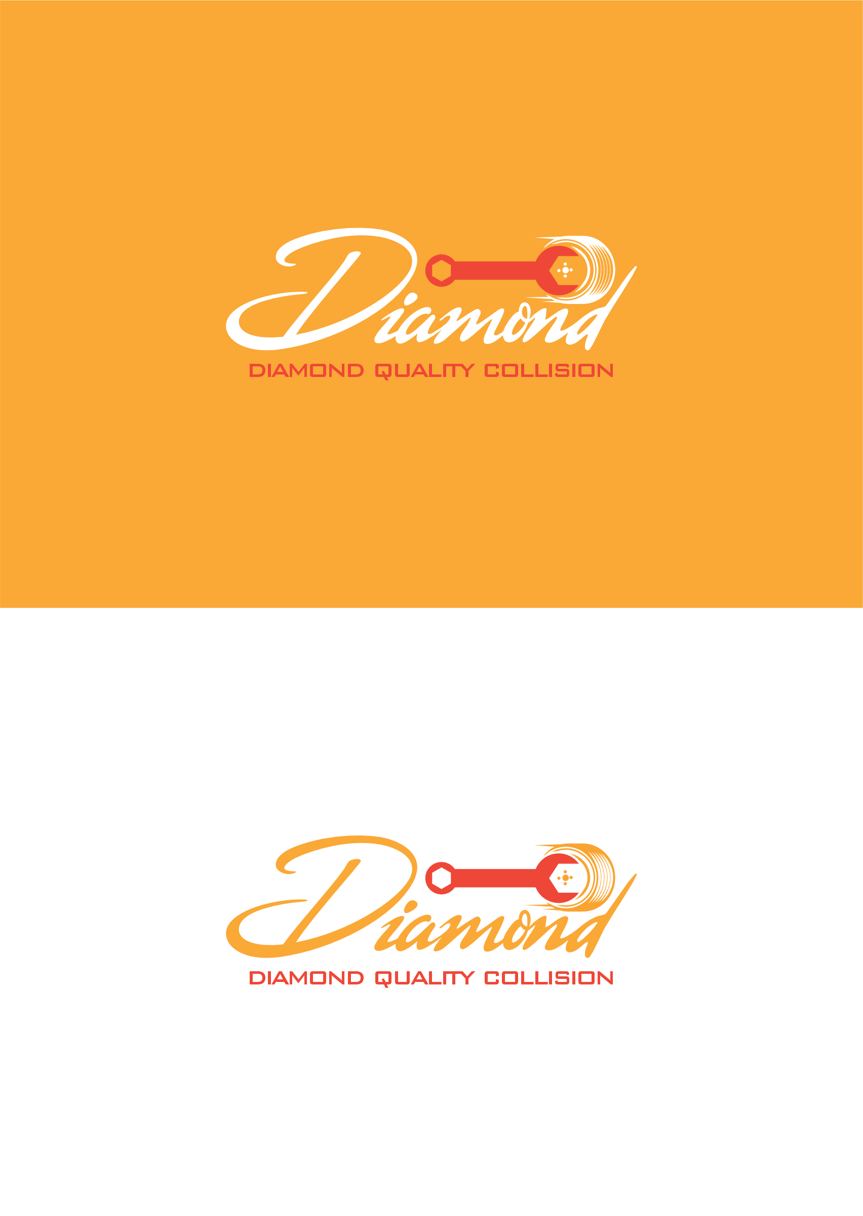 Logo Design by Jose Loaiza for Diamond Quality Collision | Design #34609562