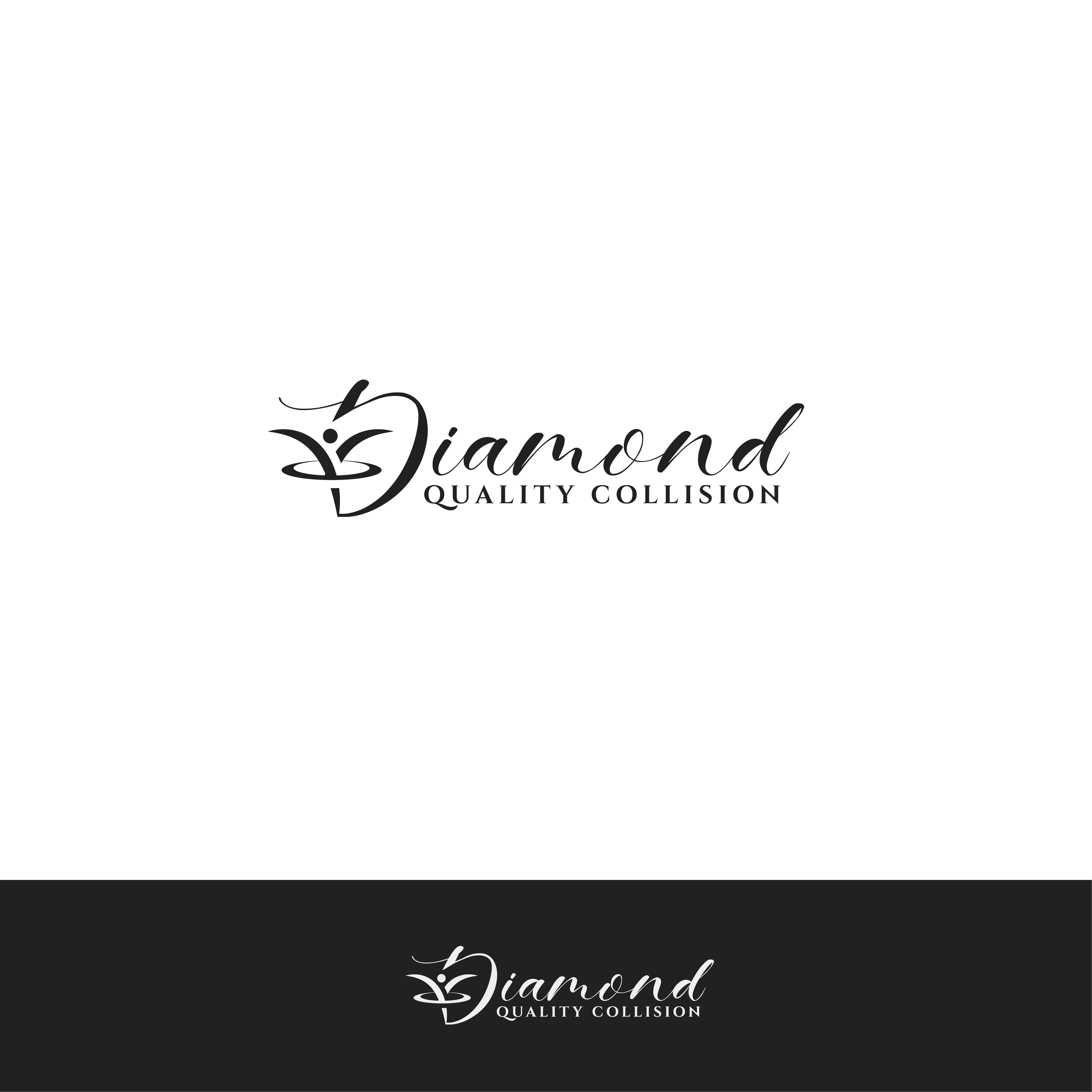 Diseño de Logo por AbrinaDesign para Diamond Quality Collision | Diseño #34596693