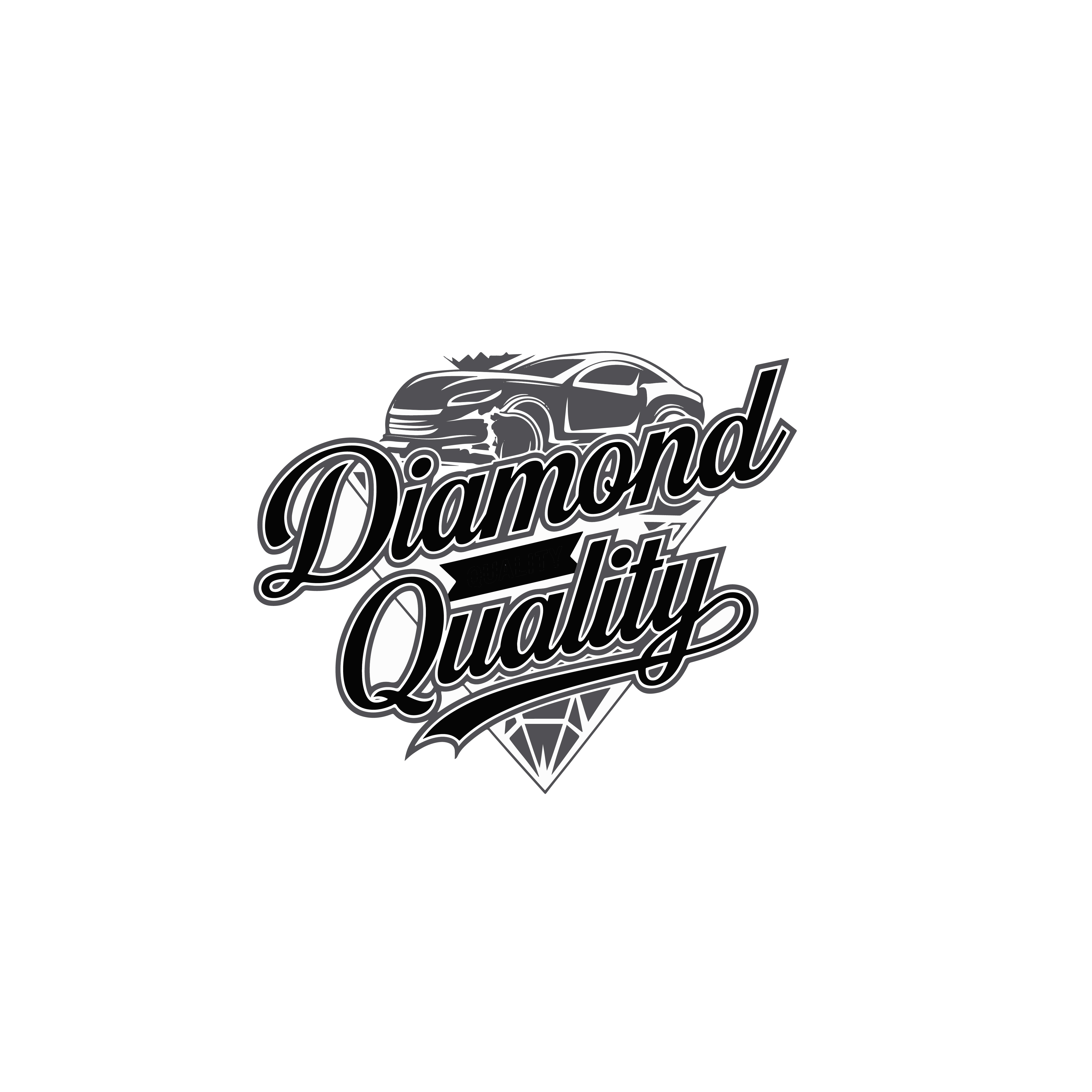 Logo Design by Shariqology for Diamond Quality Collision | Design #34596887