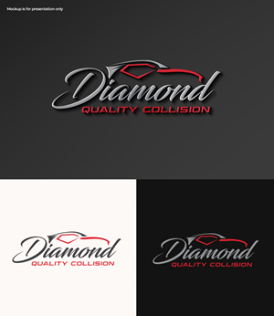 Logo Design by M Art & Design for Diamond Quality Collision | Design: #34595613