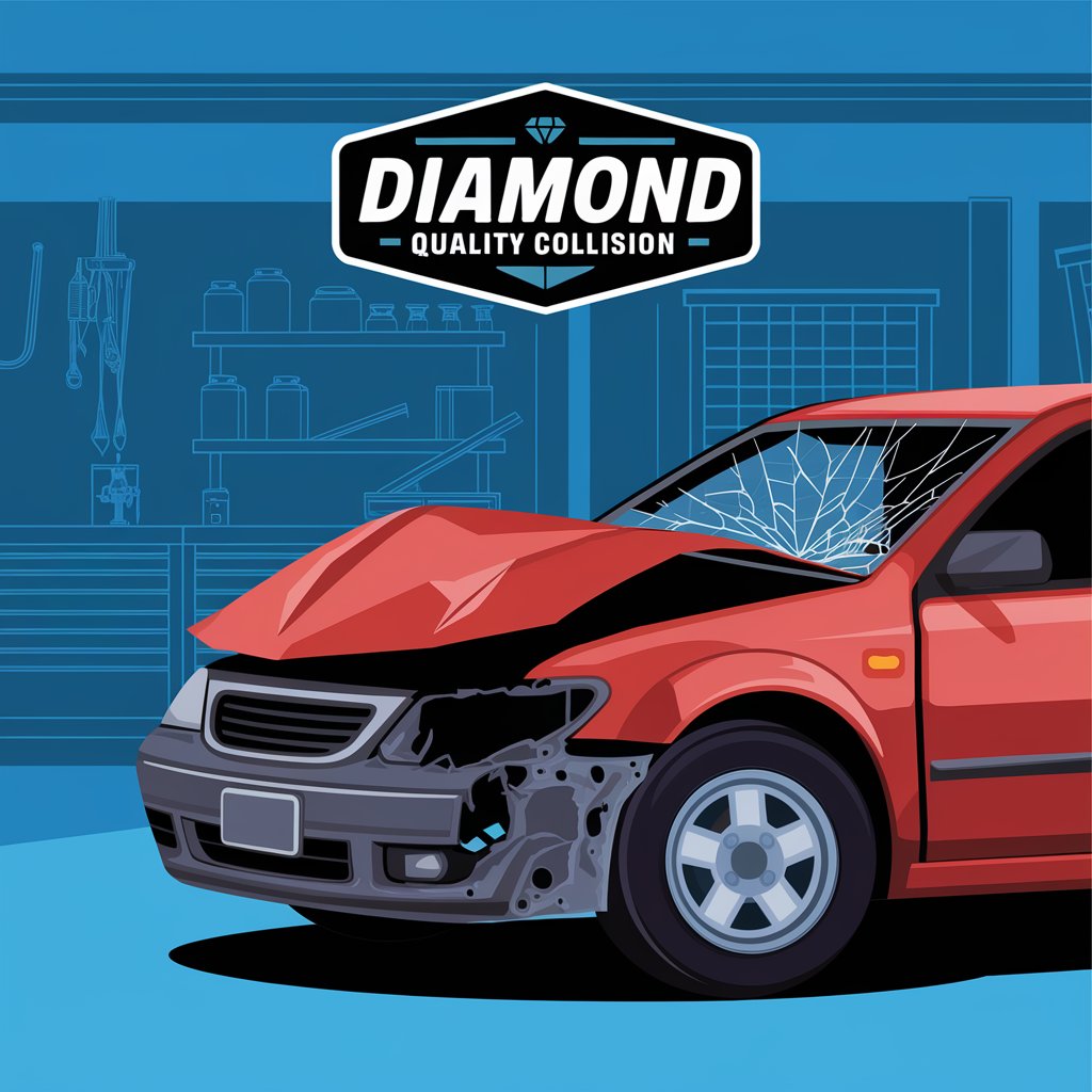 Logo-Design von Creative Design@ für Diamond Quality Collision | Design #34641783