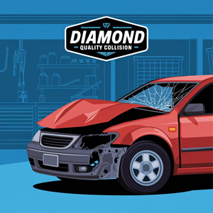 Logo-Design von Creative Design@ für Diamond Quality Collision | Design: #34641783