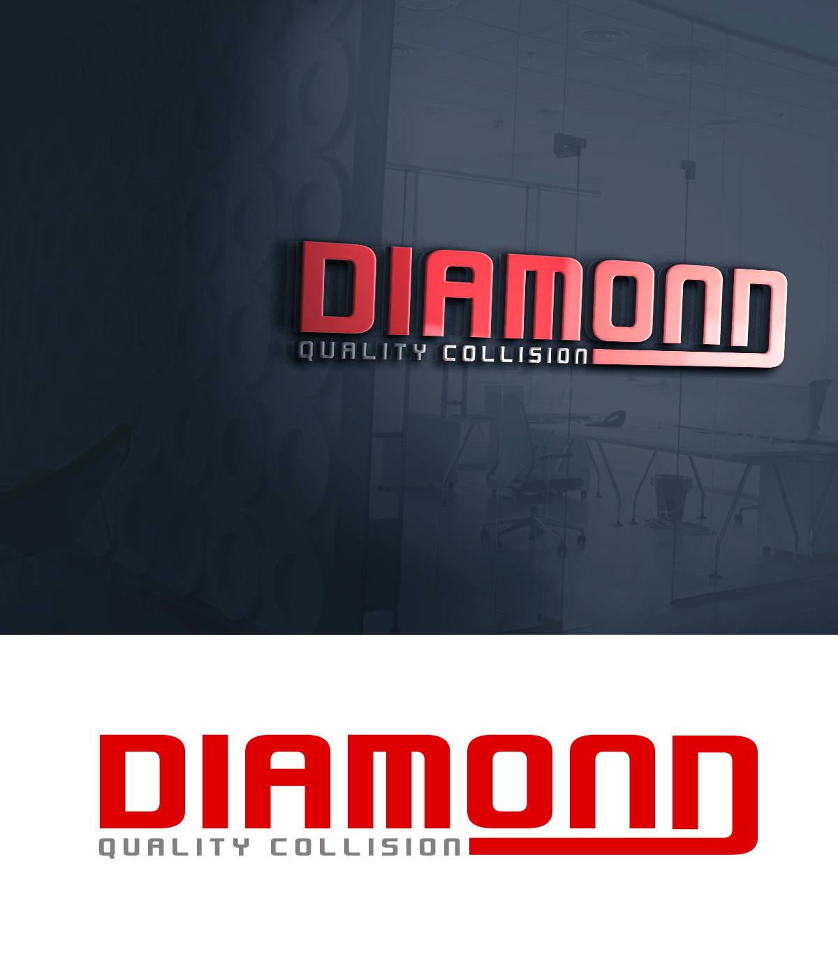 Logo Design by mahfuz1450r for Diamond Quality Collision | Design #34620043