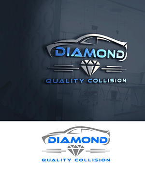 Logo Design by mahfuz1450r for Diamond Quality Collision | Design: #34642995