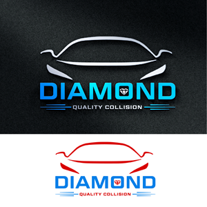 Logo Design by mahfuz1450r for Diamond Quality Collision | Design: #34650419