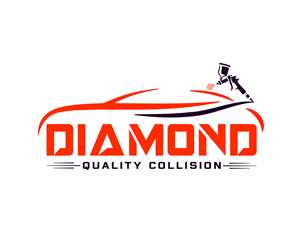 Logo Design by mahfuz1450r for Diamond Quality Collision | Design: #34811057