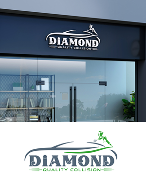 Logo Design by mahfuz1450r for Diamond Quality Collision | Design: #34833212