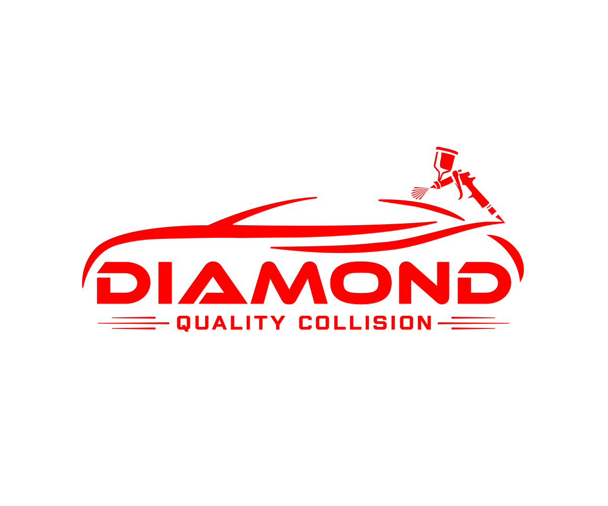 Logo Design by mahfuz1450r for Diamond Quality Collision | Design #34891105