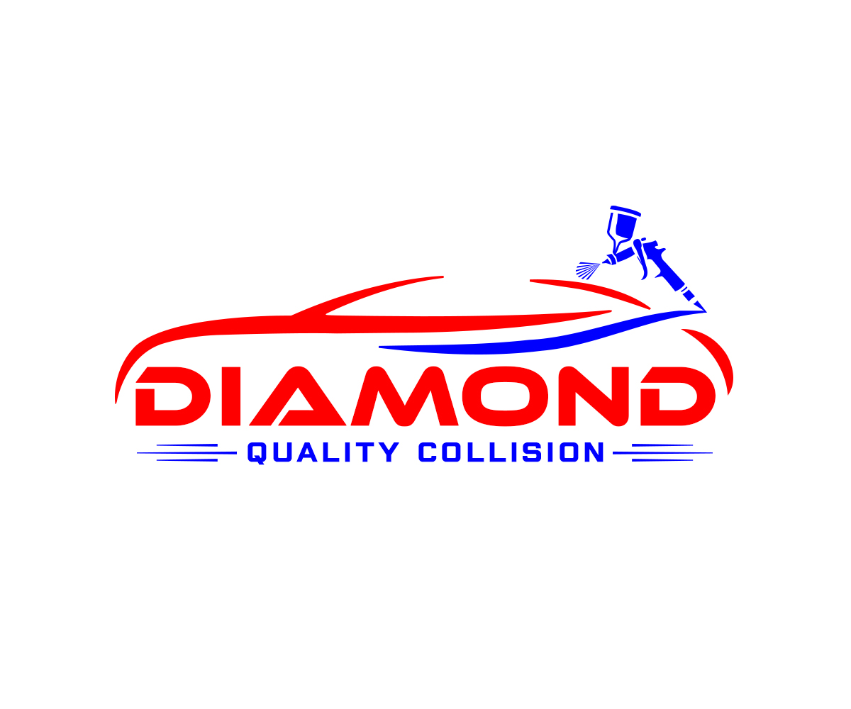 Logo Design by mahfuz1450r for Diamond Quality Collision | Design #34891134