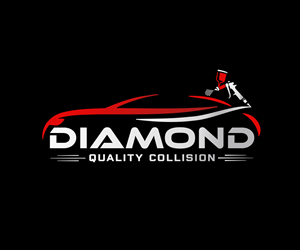 Logo Design by mahfuz1450r for Diamond Quality Collision | Design: #34894286