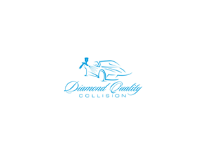 Logo Design by Atvento Graphics for Diamond Quality Collision | Design: #34624178