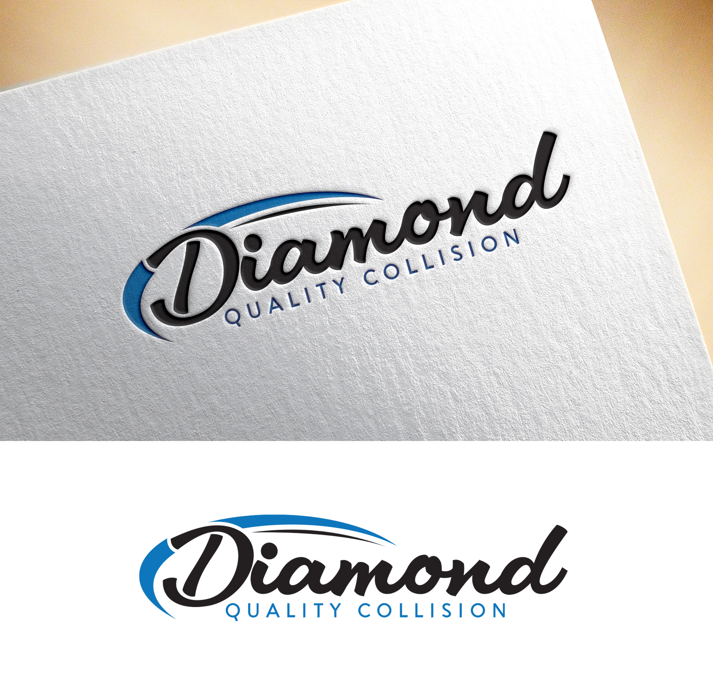Logo Design by Impressive Solutions for Diamond Quality Collision | Design #34599244