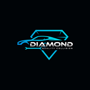 Logo Design by fly  design for Diamond Quality Collision | Design: #34599932