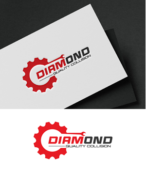 Logo Design by fly  design for Diamond Quality Collision | Design: #34607231