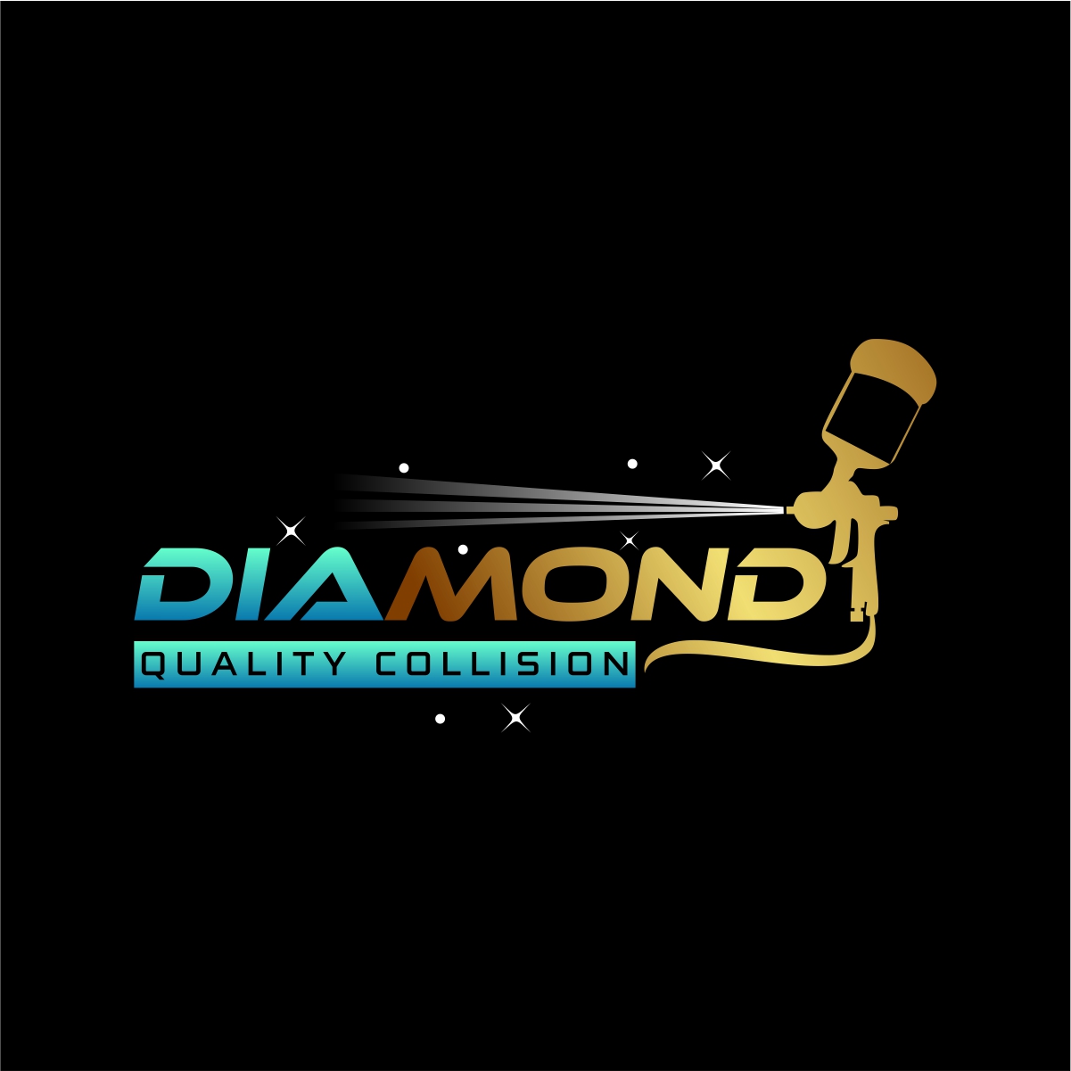 Logo Design by fly  design for Diamond Quality Collision | Design #34813507