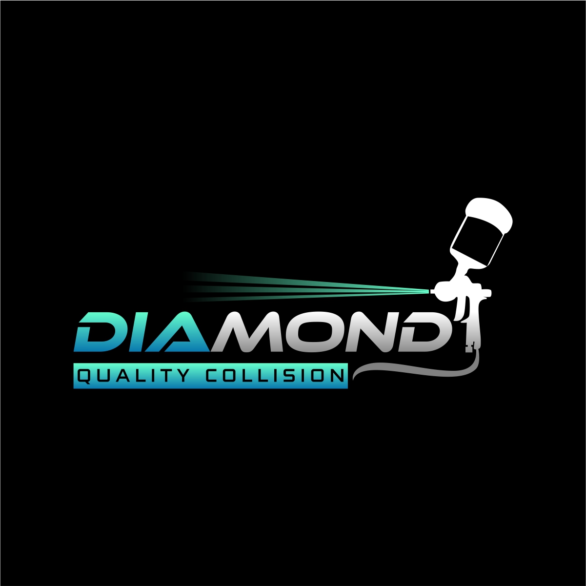 Logo Design by fly  design for Diamond Quality Collision | Design #34813508