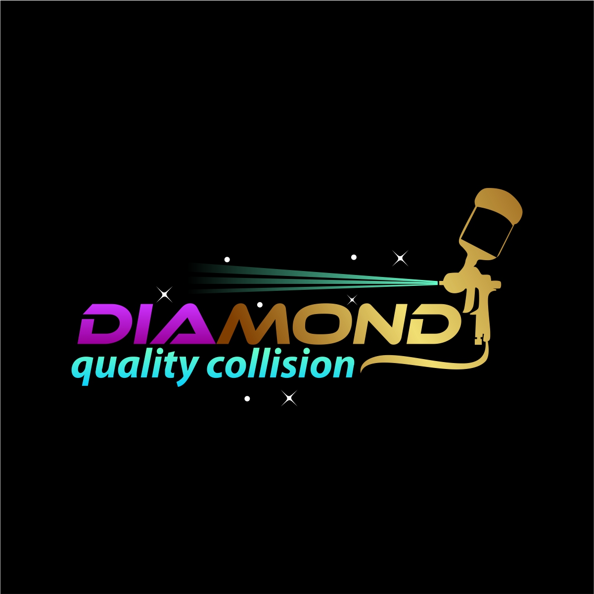 Logo Design by fly  design for Diamond Quality Collision | Design #34813509