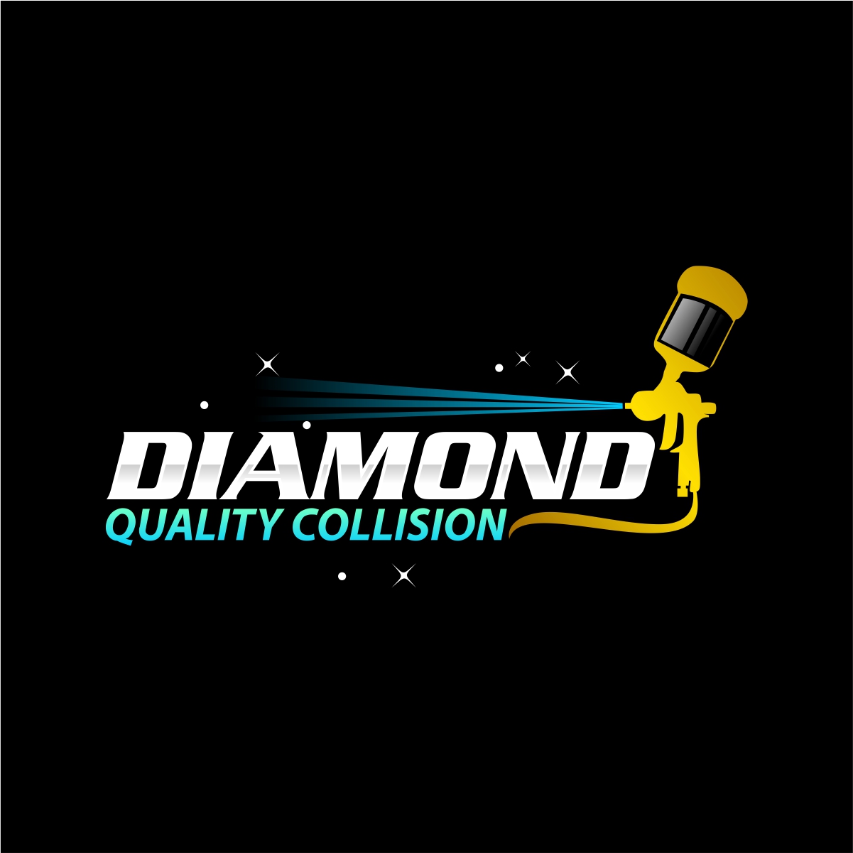 Logo Design by fly  design for Diamond Quality Collision | Design #34813510