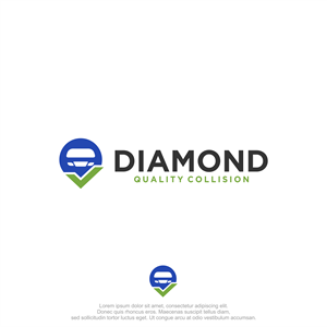 Logo Design by M.Syaiful Huda for Diamond Quality Collision | Design: #34595974