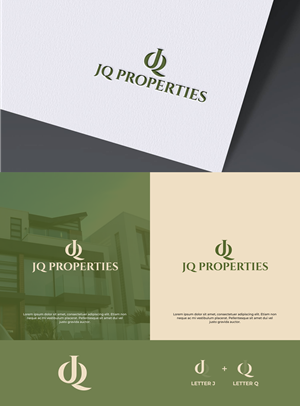 Logo Design by Zaid Al Faqih for JQ Properties | Design: #34648469