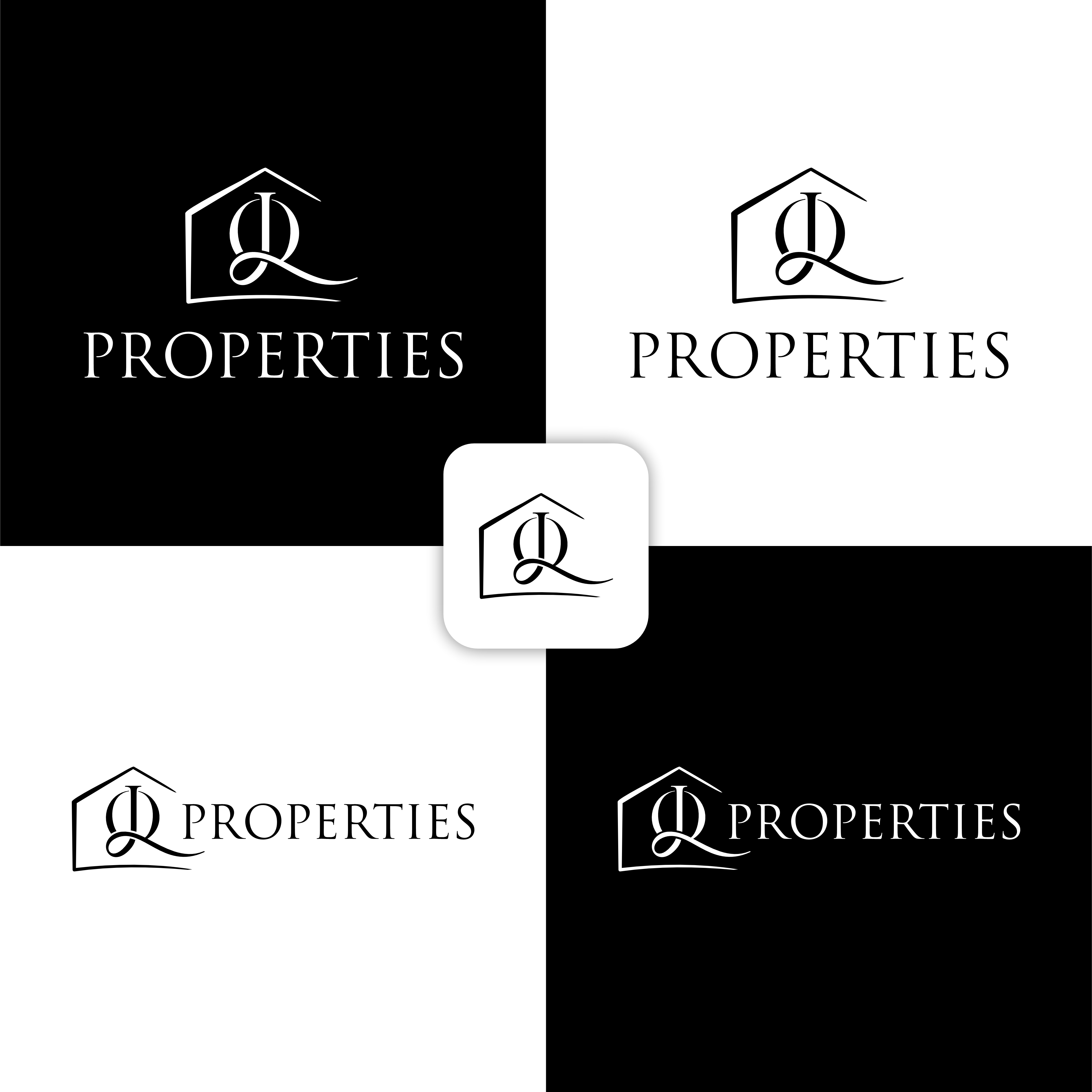 Logo Design by Mevn_D for JQ Properties | Design #34611498