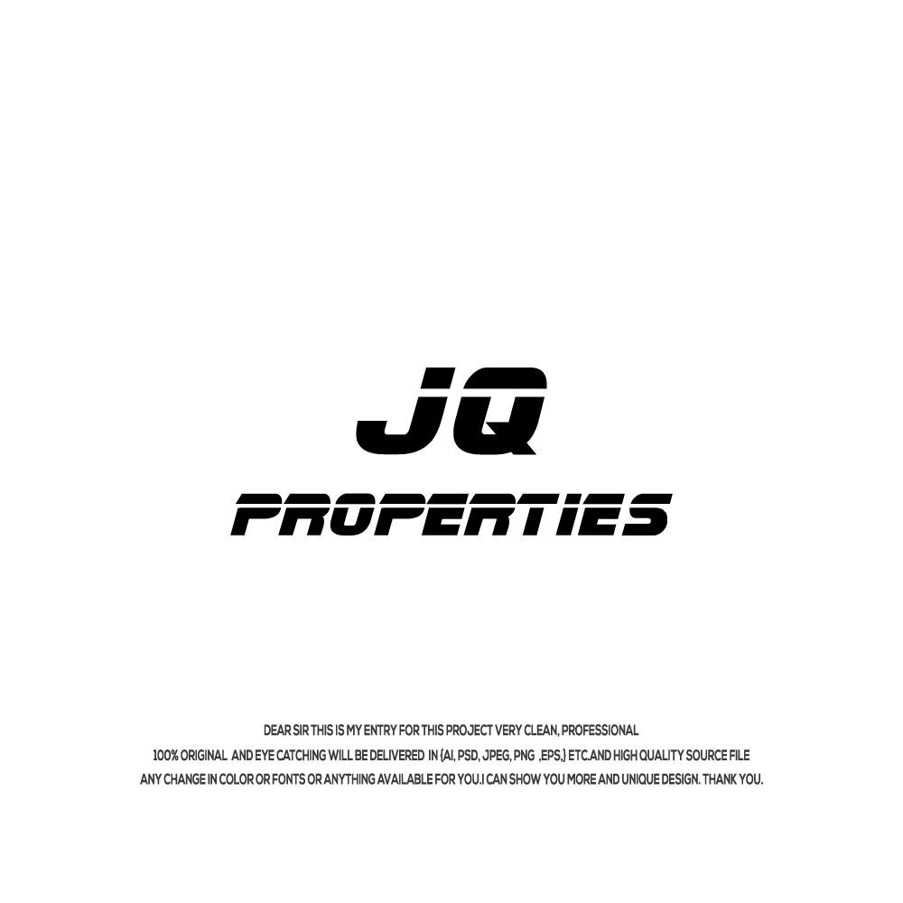 Logo-Design von Hossainlogo324 für JQ Properties | Design #34627204