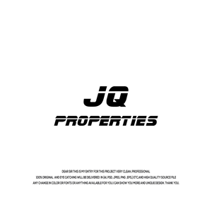 Logo Design by Hossainlogo324 for JQ Properties | Design: #34627204