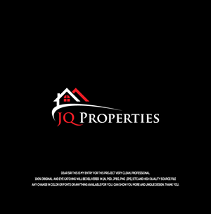 Logo Design by Hossainlogo324 for JQ Properties | Design: #34647938