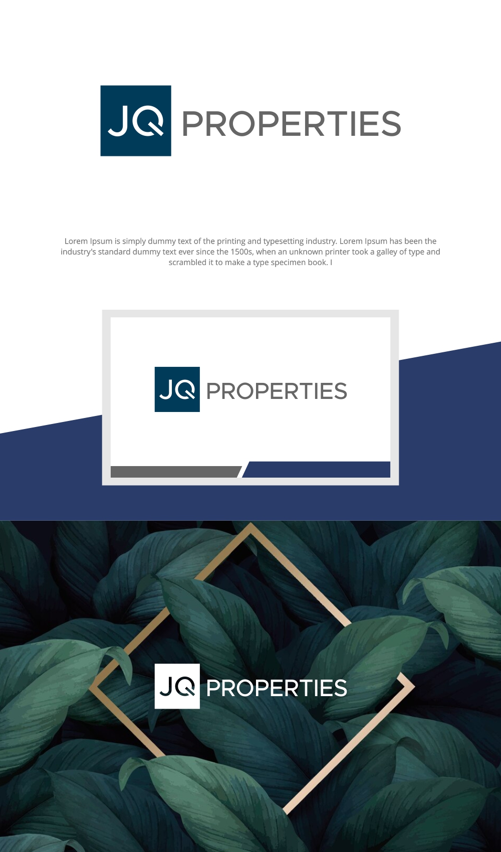 Logo-Design von JesPixel für JQ Properties | Design #34604368