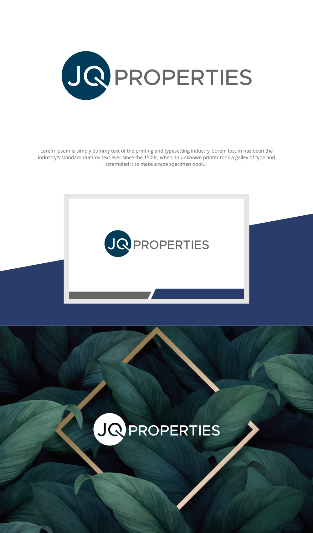 Logo-Design von JesPixel für JQ Properties | Design #34604369