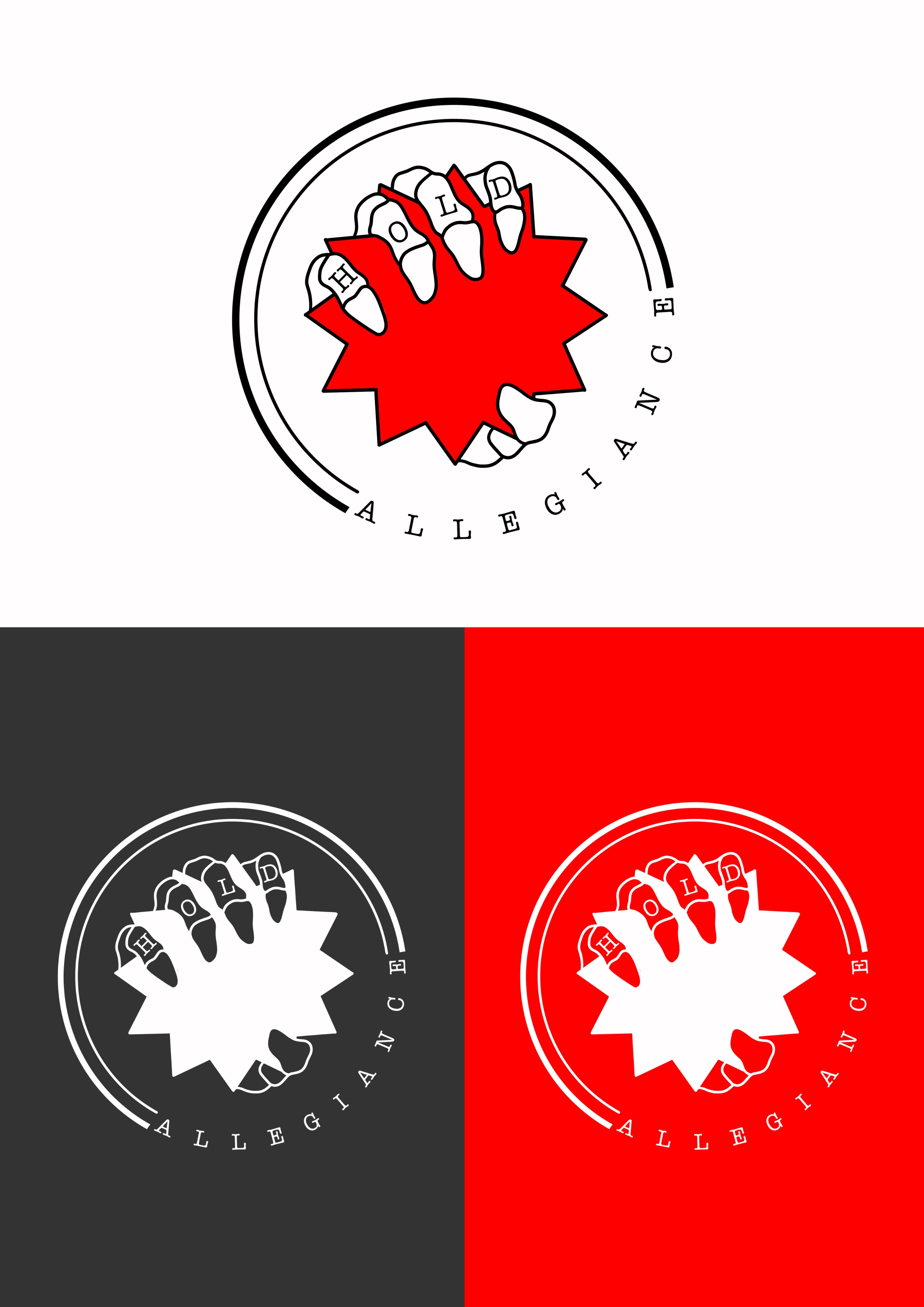 Logo Design by Omelas for Allegiance Custom Products | Design #34612265