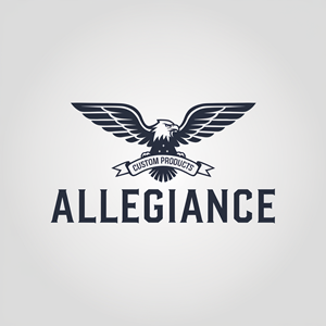 Diseño de Logo por Dewantara para Allegiance Custom Products | Diseño: #34607770