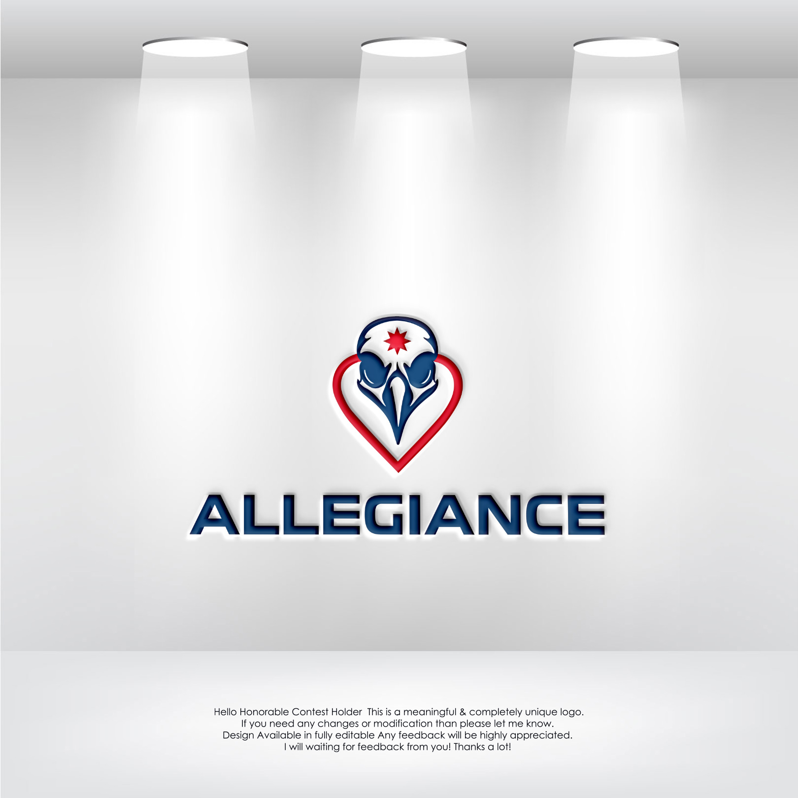 Logo Design by LogoEon for Allegiance Custom Products | Design #34627261