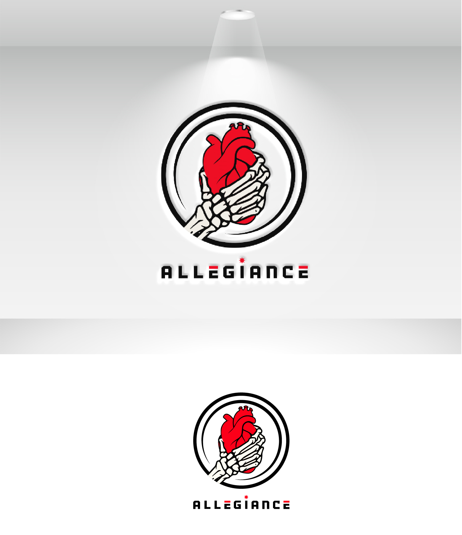 Logo Design by S.H Designs for Allegiance Custom Products | Design #34612063