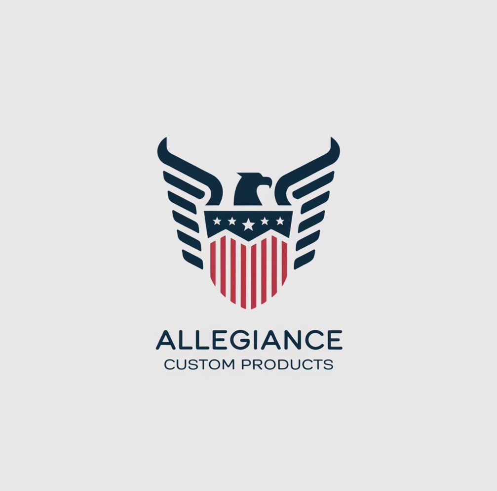 Logo Design by KING JM for Allegiance Custom Products | Design #34605521