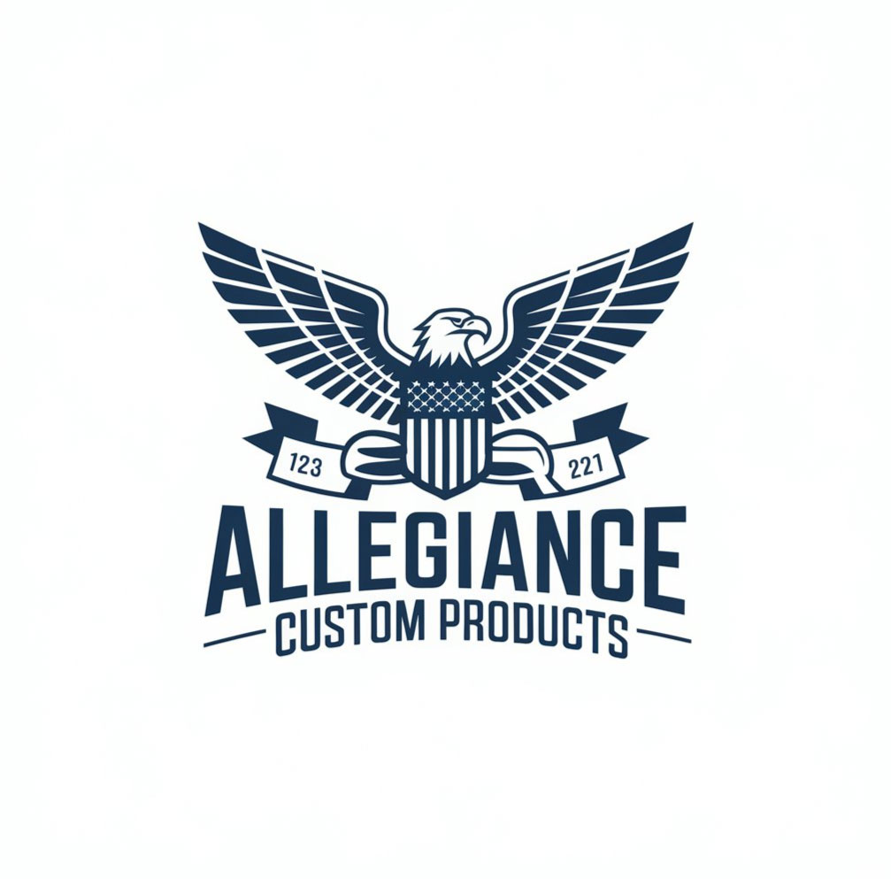 Logo-Design von KING JM für Allegiance Custom Products | Design #34605523